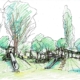 Ontwerp Groene Heuvels (Stadsgras) Schetsontwerp van de Groene Heuvels door Stadsgras